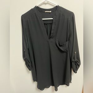 Lush by Nordstrom XL black tunic